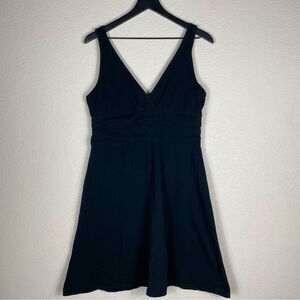 Patagonia Black Organic Cotton Mini Dress Size L